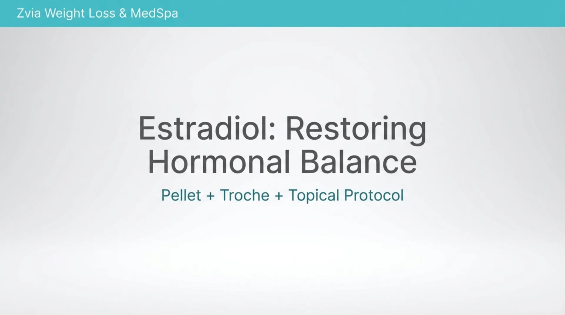 Estradiol Protocol Guide — slide 1 of 12