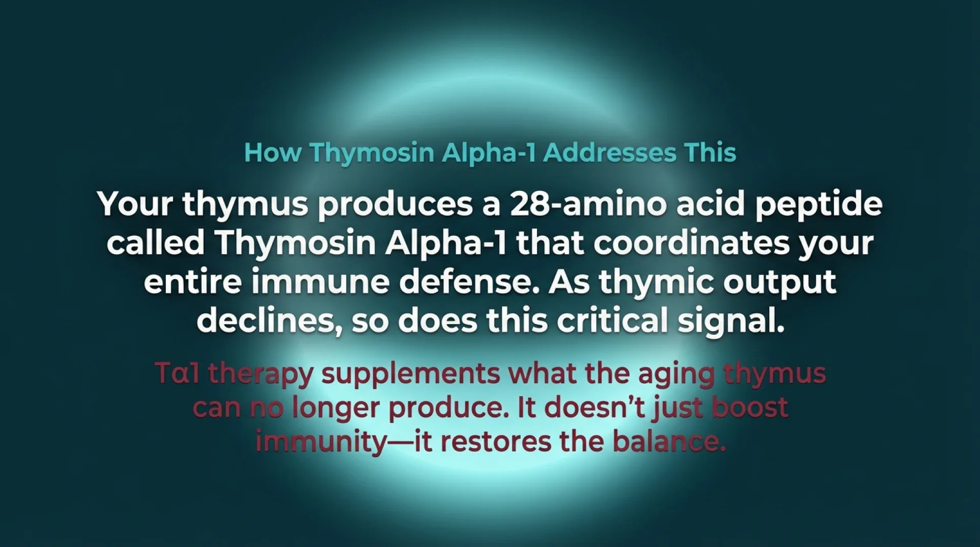 Thymosin Alpha-1 Protocol Guide — slide 3 of 13