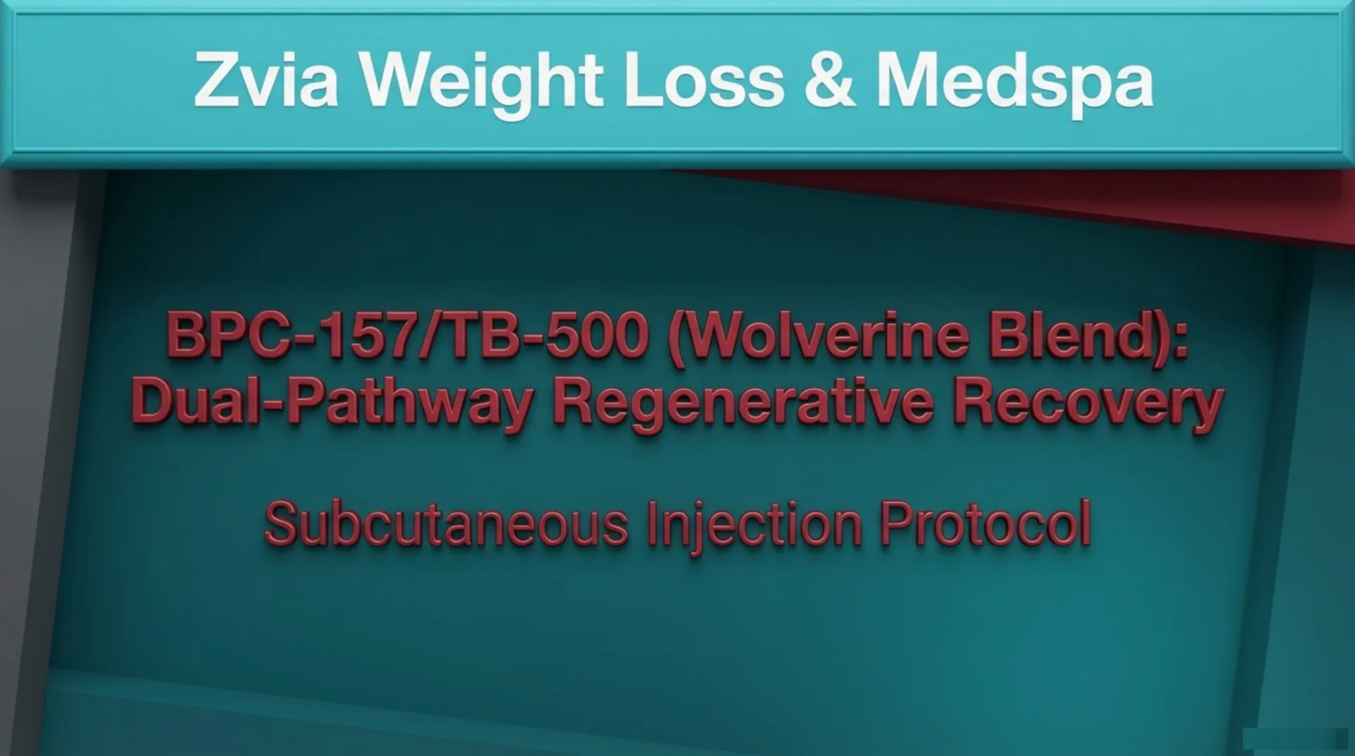 BPC-157/TB-500 Protocol Guide — slide 1 of 13