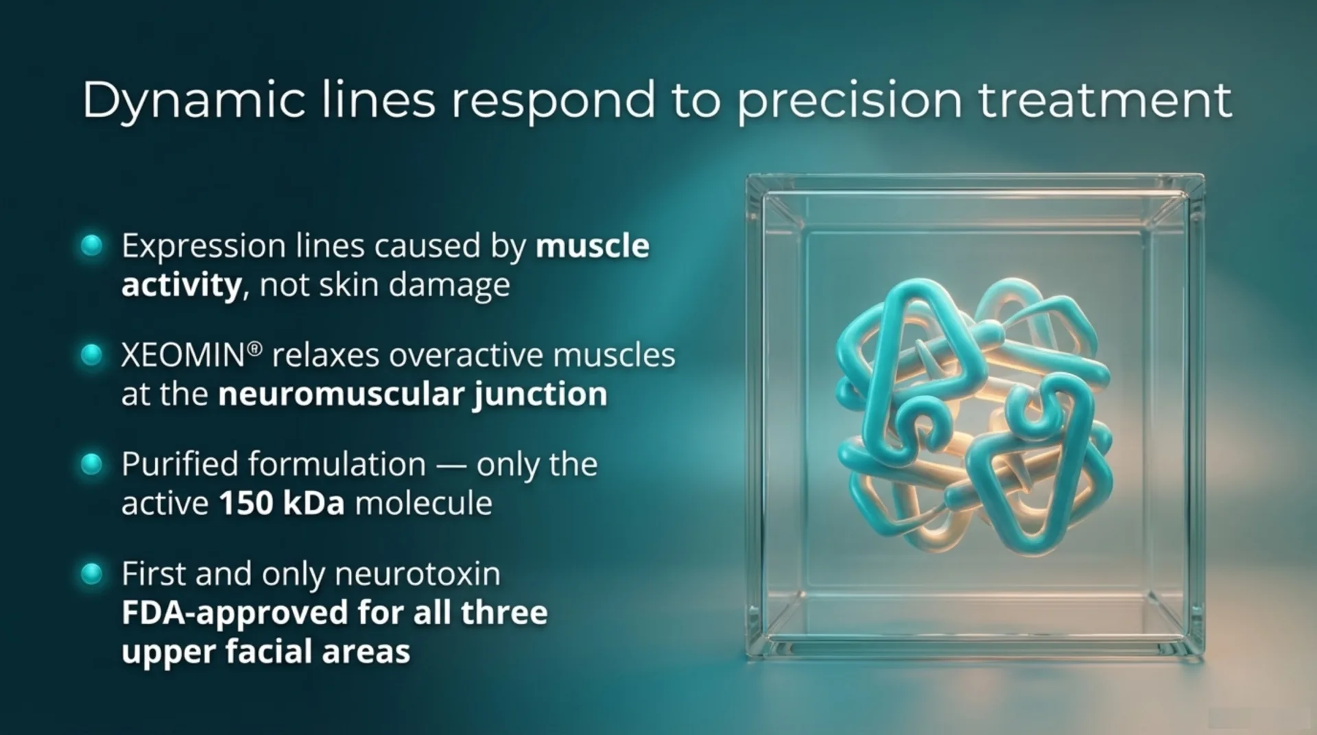 XEOMIN® Protocol Guide — slide 3 of 13